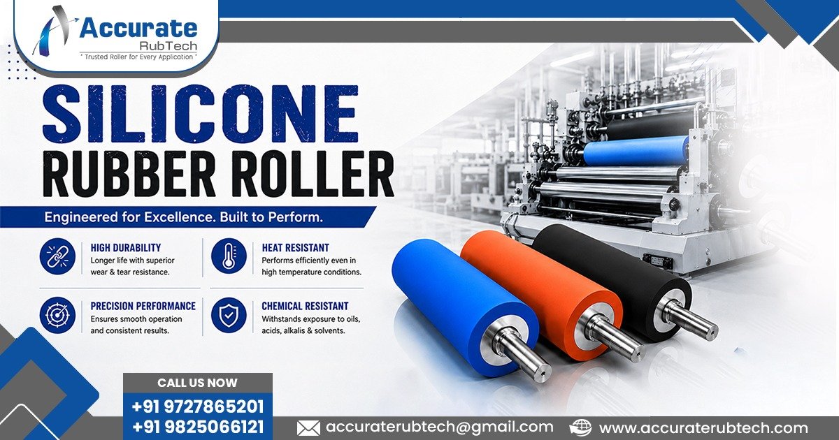 Silicone Rubber Roller Supplier in Maharashtra