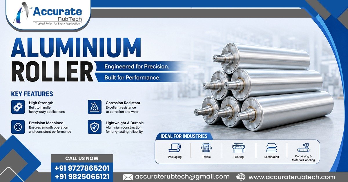 High Quality Aluminium Roller in Maharashtra