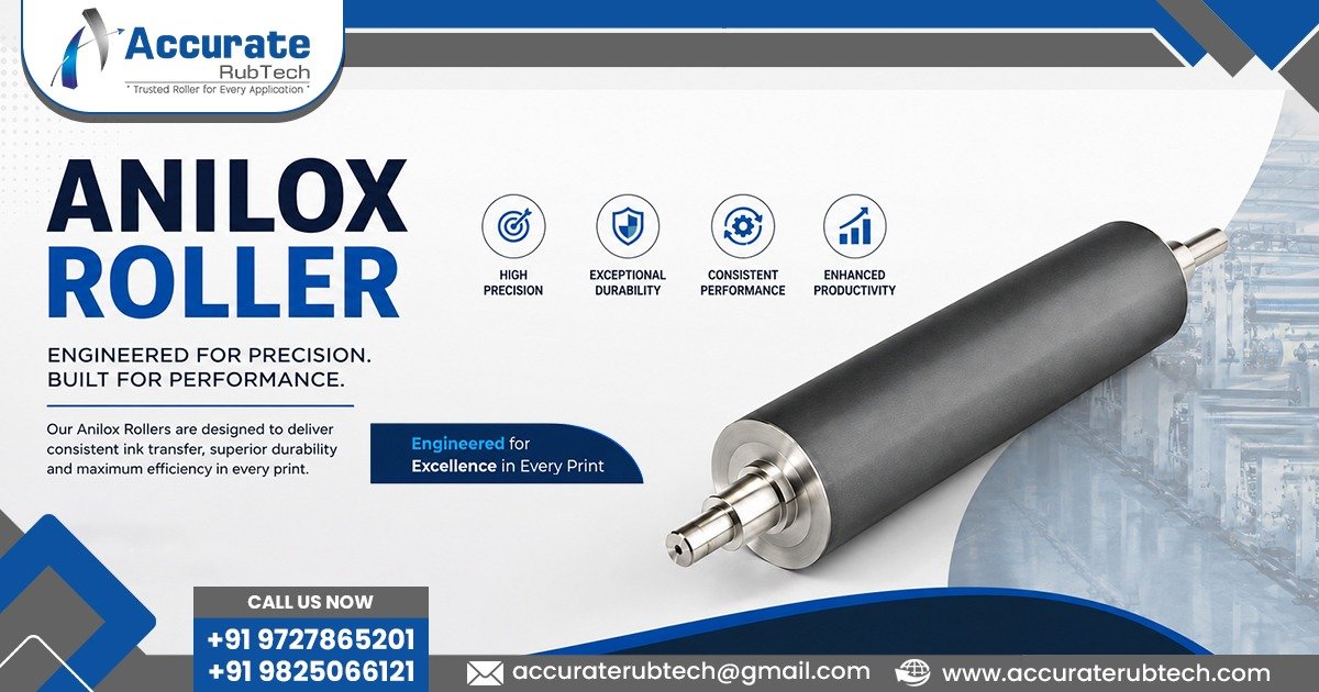 Quality Anilox Roller Supplier in Gujarat