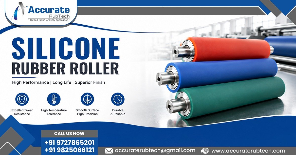 Silicone Rubber Roller Supplier in Rajasthan