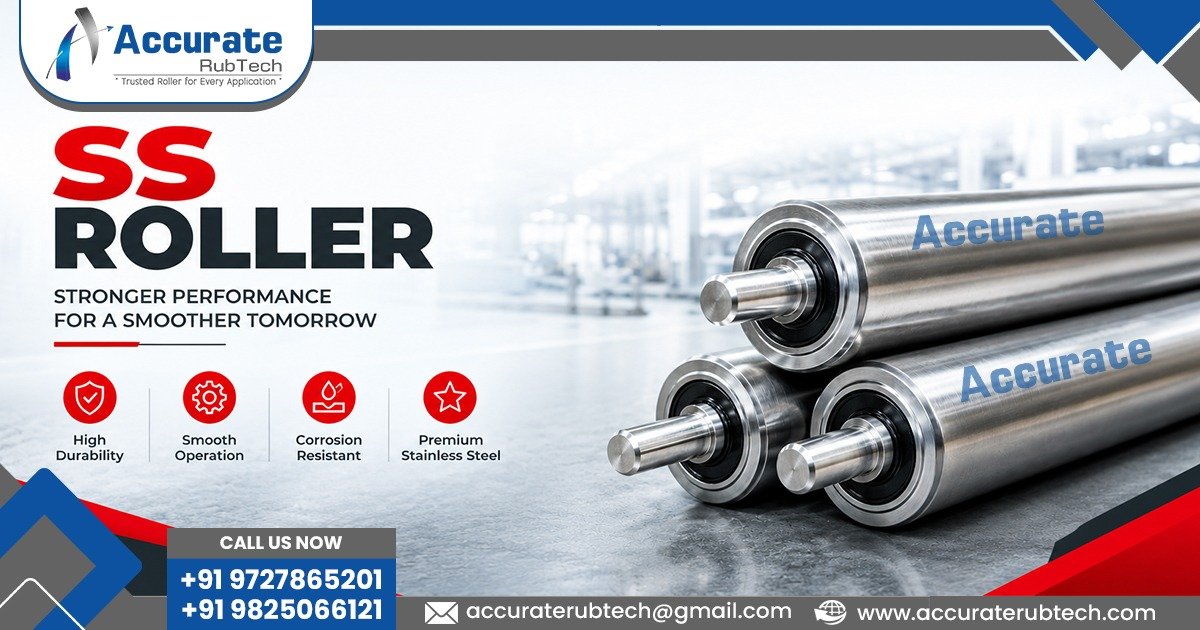 Stainless Steel Roller Supplier in Gujarat