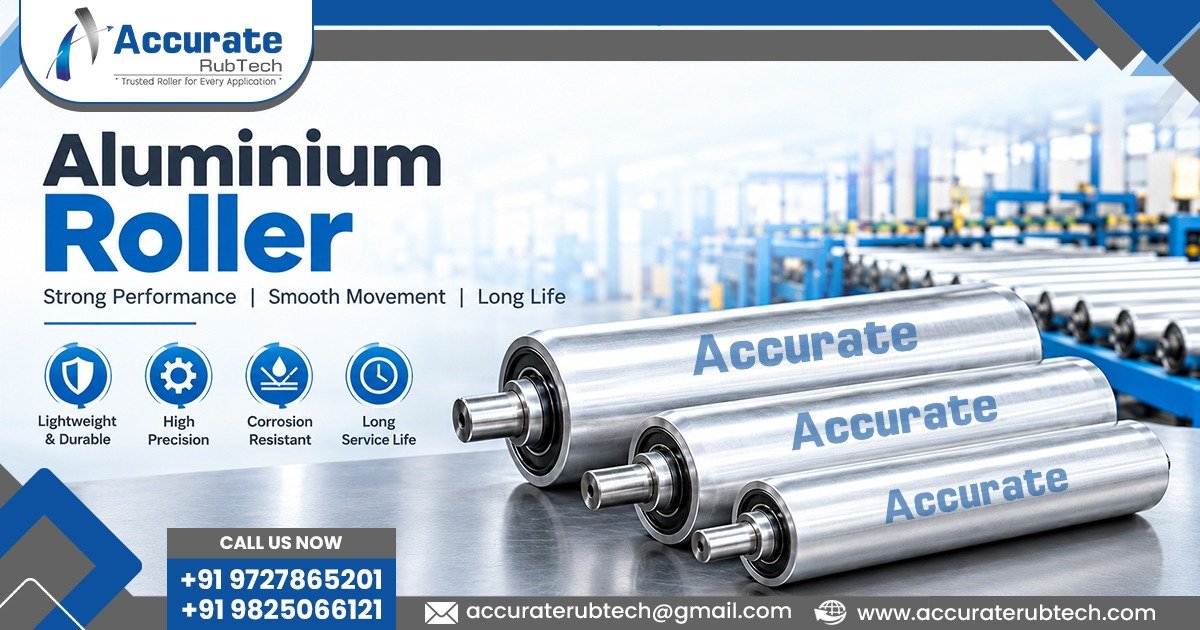 Industrial Aluminium Roller in Gujarat