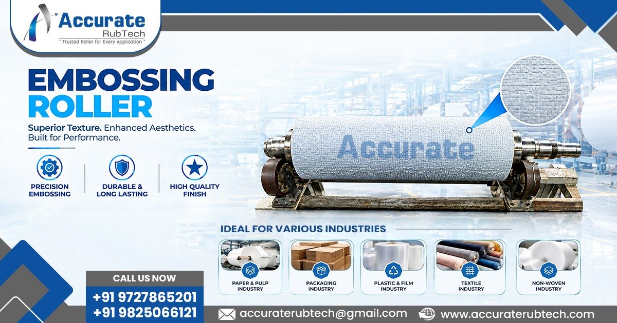 Embossing Roller Supplier in Gujarat