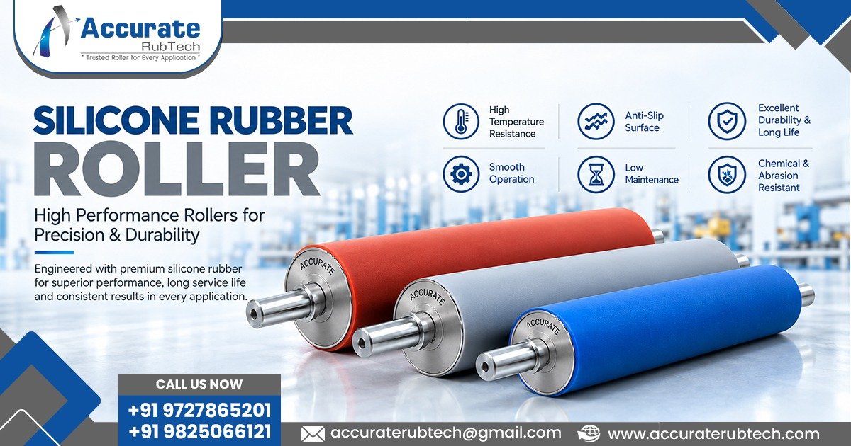Silicone Rubber Roller in Madhya Pradesh